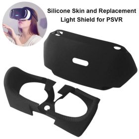 For PS4 VR 3D Glass Protective Case PSVR Inner Eye Mask Outer Eye Mask Silicone Sleeve PS VR Light Shield Protective Case